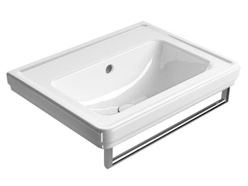 CLASSIC 60 - Wall-mounted rectangular washbasin by GSI ceramica - view 2